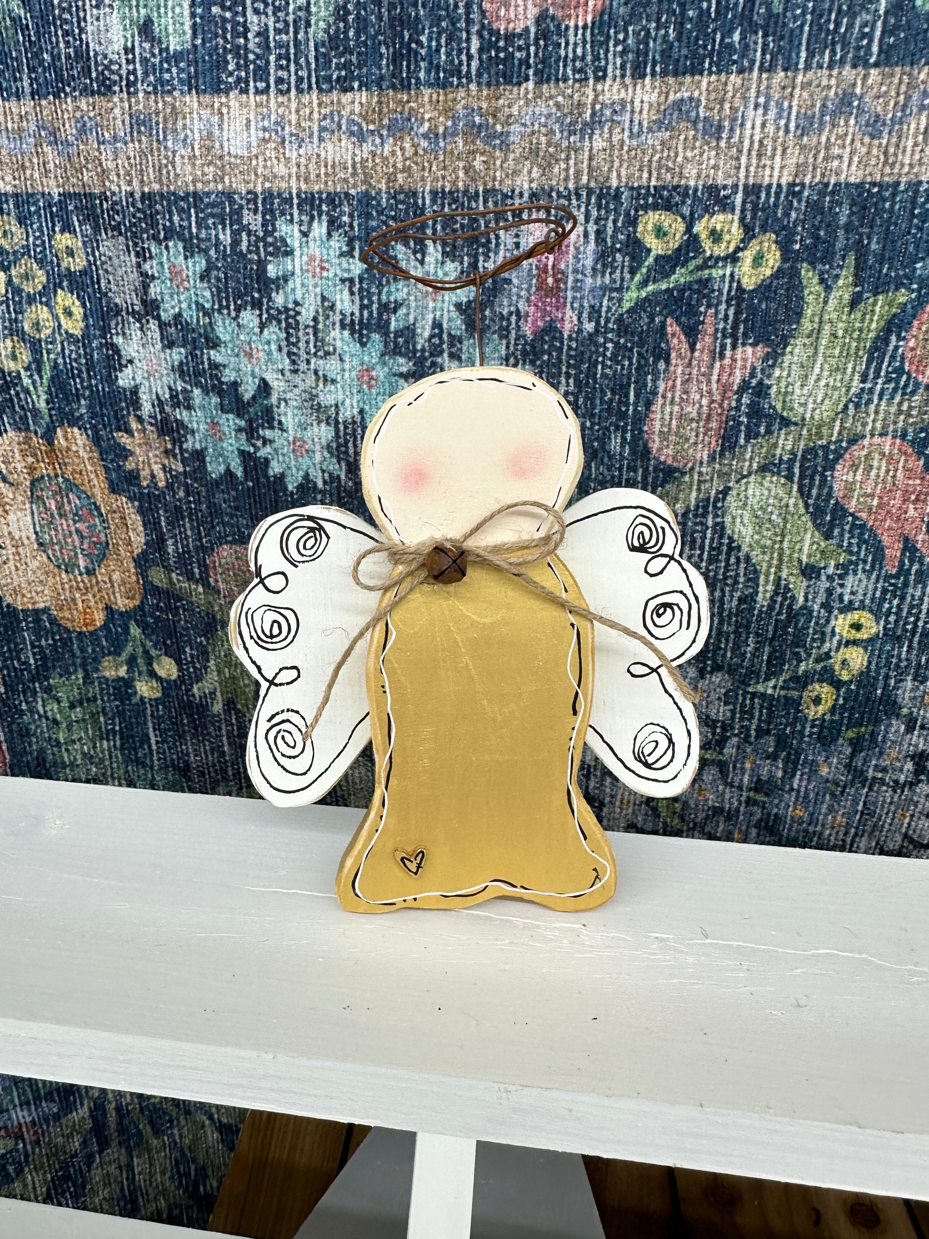 Angel # 3: Gold Angel with Halo